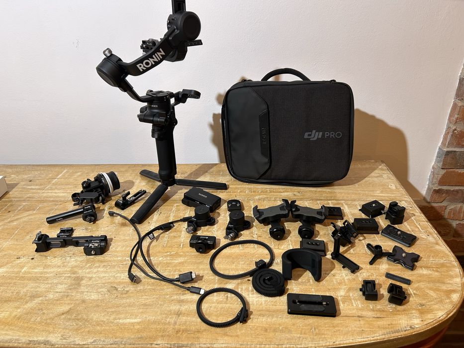 DJI RSC 2 Pro Combo System 3D Focus Dodatki SmallRig Zestaw