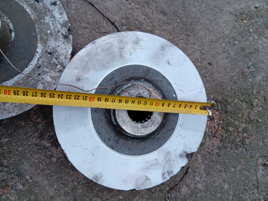 центральний вузол проскальзующого счеплення для с/х тех.