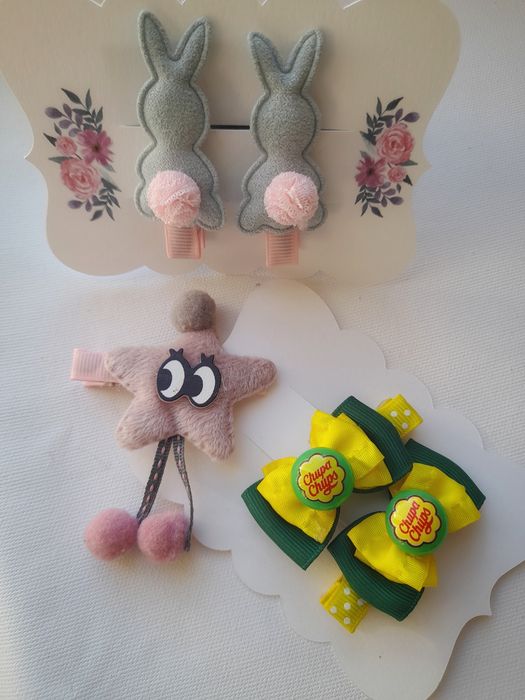 Заколочки на чубчик