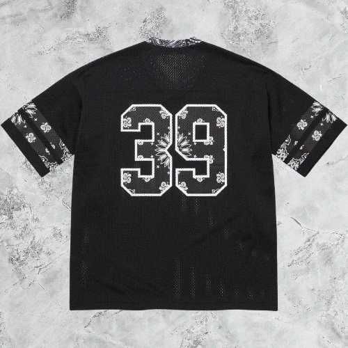 シャツ Supreme Bandana Football Jersey Black Brand New Supreme Bandana Football Jerseys Available in store now