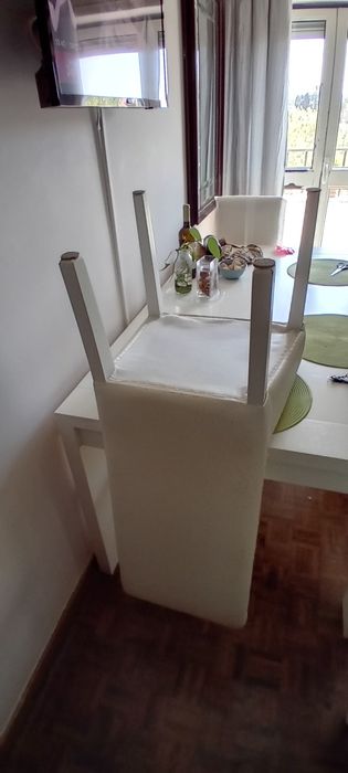 4 cadeiras para estufar - estrutura nova