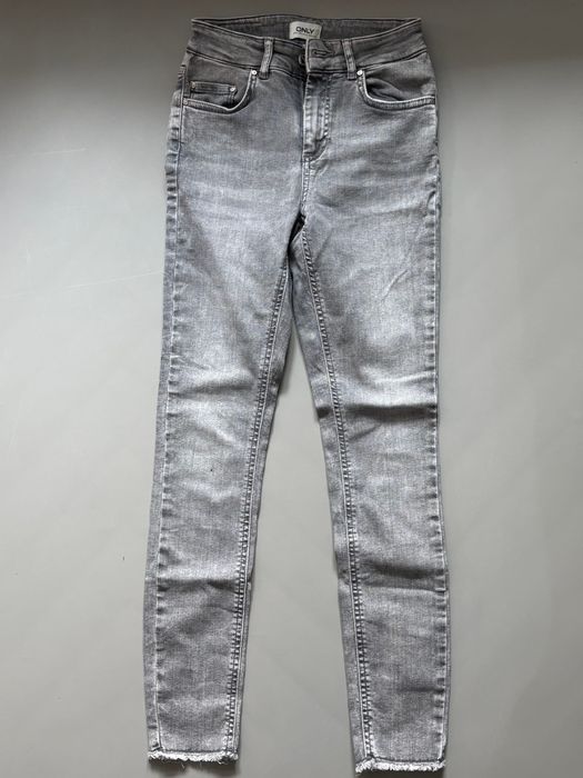 Only Jeansy dla dziewczynki Slim Fit szare 10-11 lat r- 32 / S