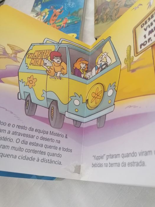 Conjunto de 6 livros - Contos de terror Scooby Doo