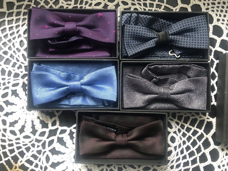 Giacomo Conti Muszka Mucha Poszetka Zestaw 5