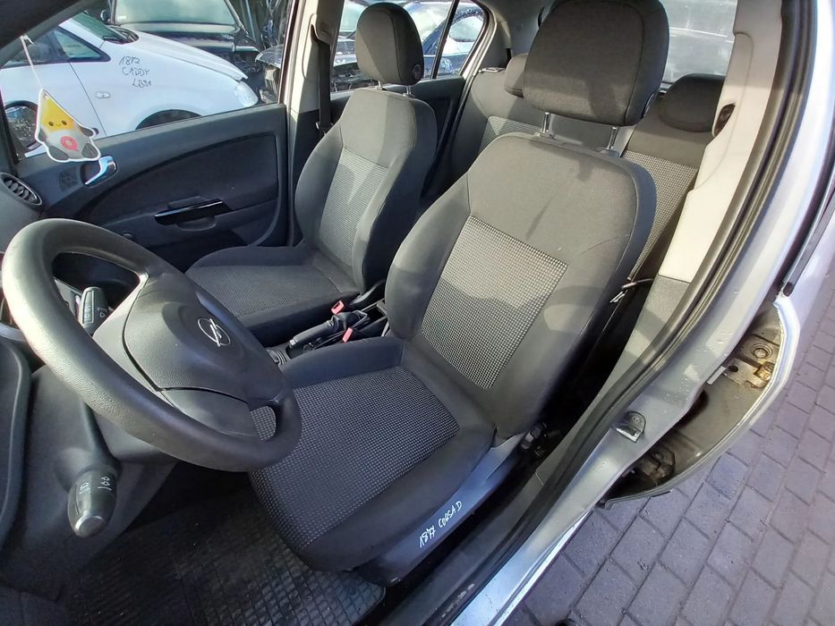 OPEL CORSA D FOTELE KANAPA KOMPLET 5 DRZWI