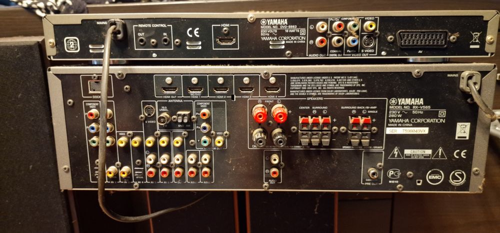 Yamaha Rx 565 7.1 kino domowe jamo prism