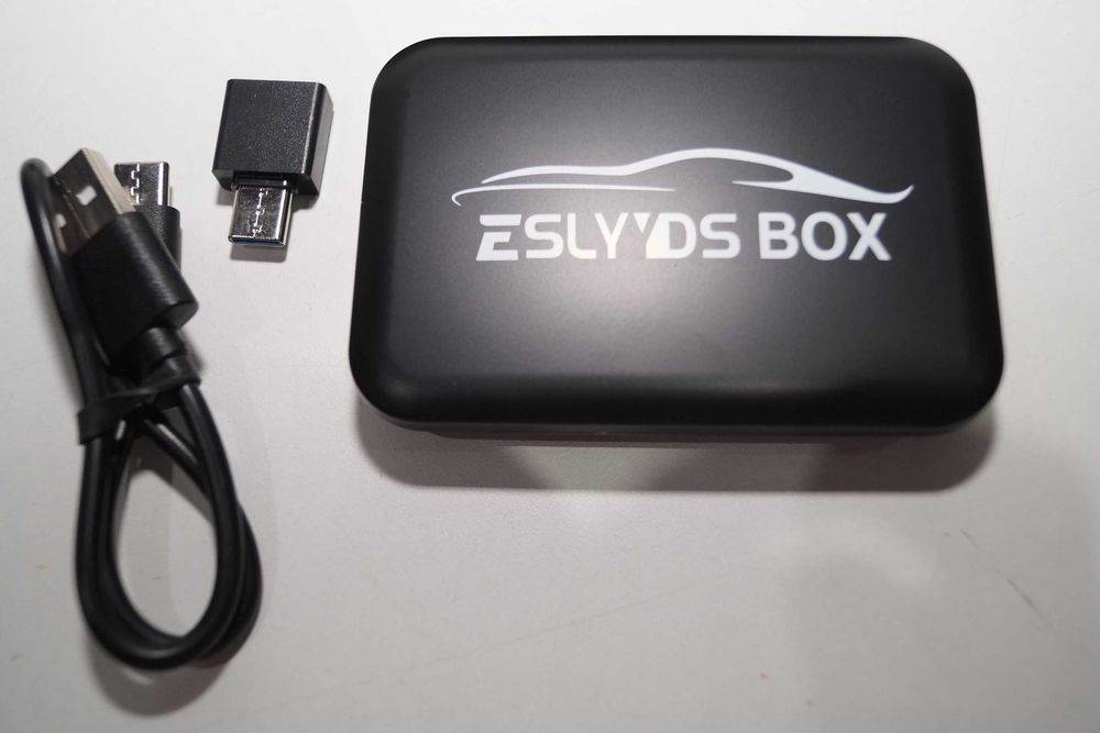Adapter bezprzewodowy ESLYYDS 2 w 1 do CarPlay i Android