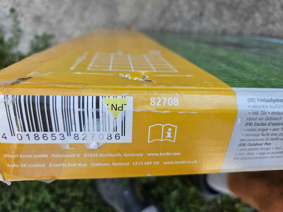 Kerbl Pet 82708 ośmiokątny kojec z ochroną przeciwsłoneczną