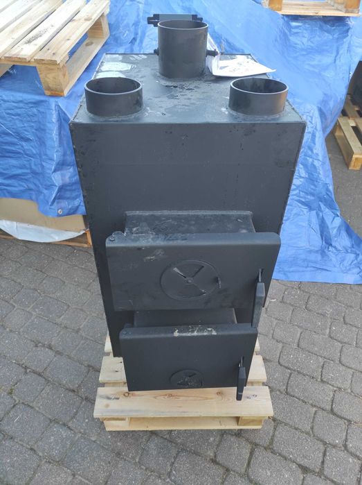 Piec z nadmuchem nadmuchowy grzewczy KOZA 20kW + Sterownik