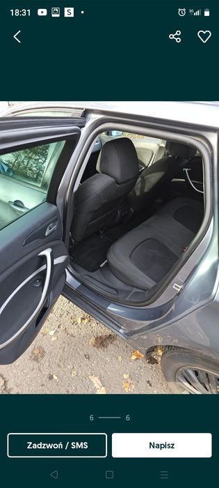 Fotele citroen c5 x7