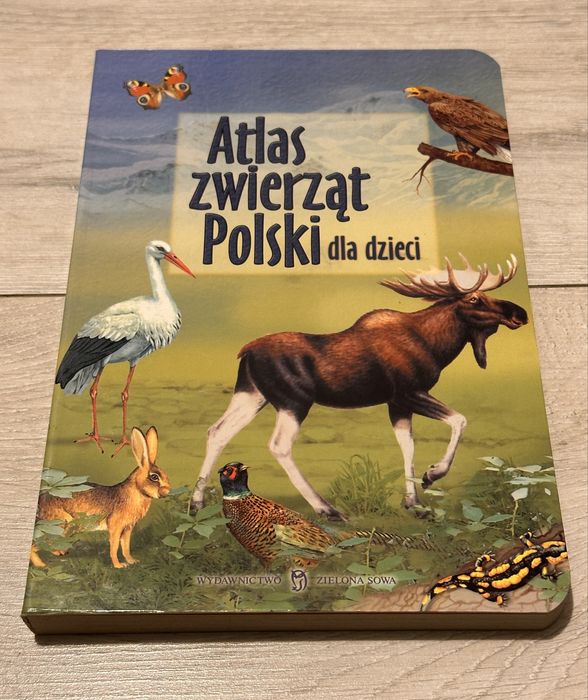 Atlas zwierząt polski książka dla dzieci
