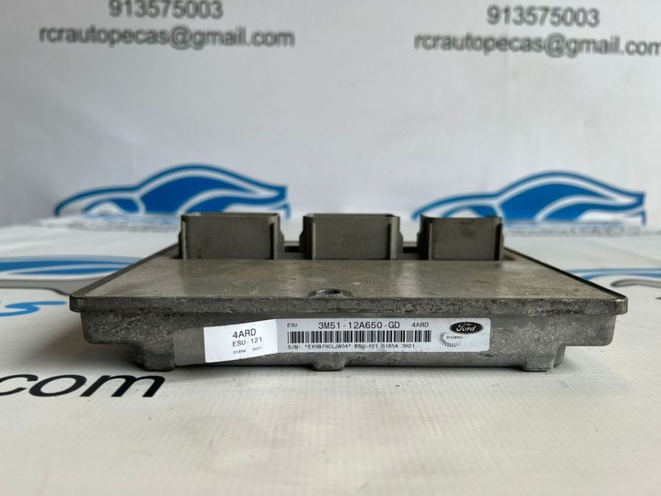 CENTRALINA ECU FORD 3M5112A650GD 3M51 12A650 GD FORD FOCUS C-MAX CMAX