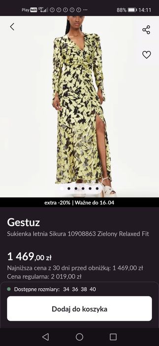 Sukienka GESTUZ w brązach