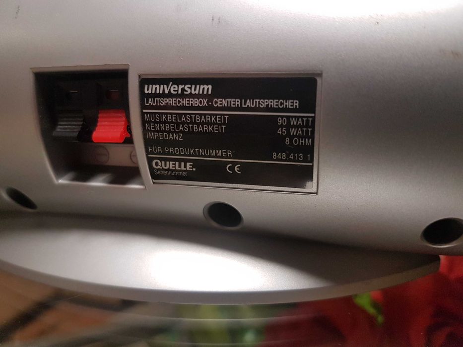 Центральная колонка UNIVERSUM, Philips, Samsung.