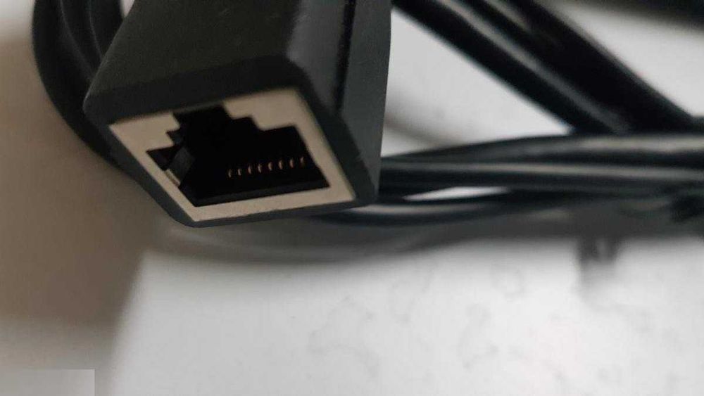 Cabo Dell KVM PS2 VGA Ethernet Interface Pod