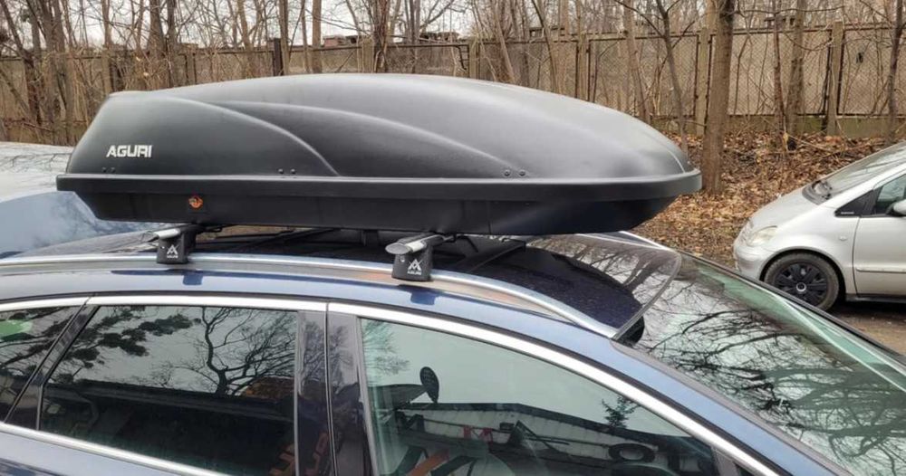 Box dachowy Boks Aguri Wind 43 Black 430l