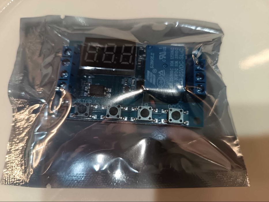 Реле часу/модуль таймера Циклічний/програмований цифровий 0,1 с-999 хв