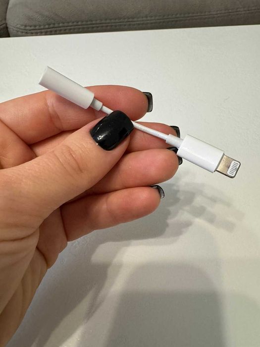 Адаптер Apple Lightning - 3.5 mm White. Оригінал
