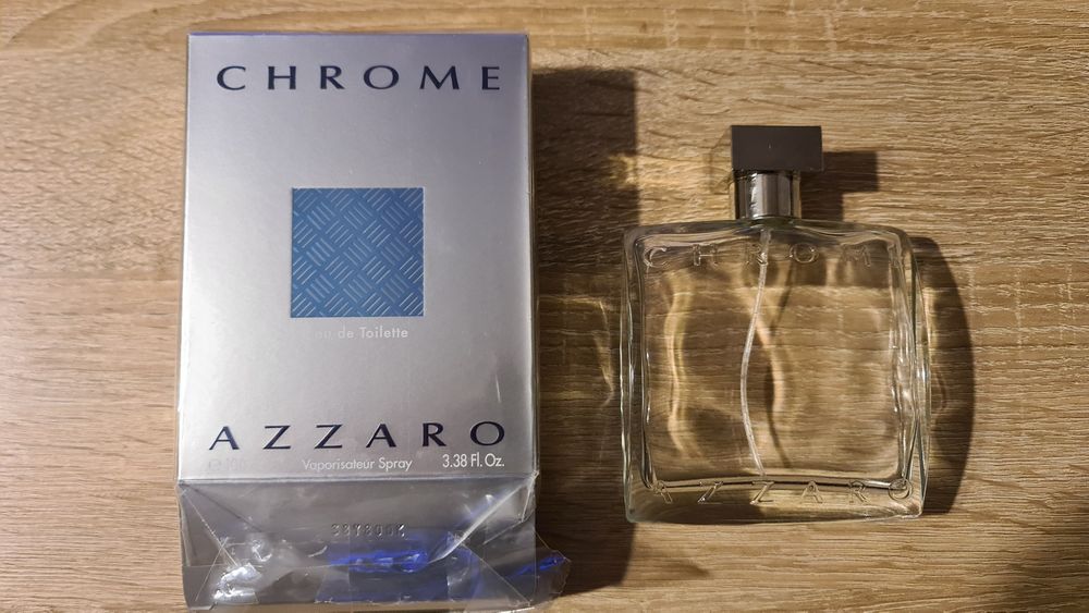 Opakowanie, flakon AZZARO CHROME,
