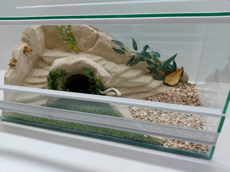 Terrarium dla żółwia stepowego, greckiego, TW22Ż, AquaWaves