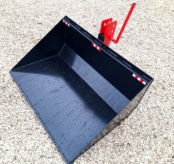 Łycha, łyżka, szufla na tył do minitraktorka,  Łycha z kiprem na tył