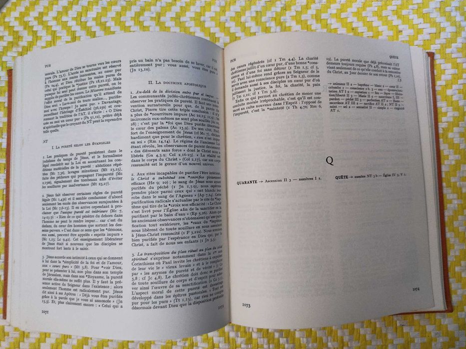 Vocabulaire de Theologie Biblique –
Les Éditions du Cerf