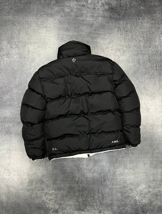 Чоловіча Nike nocta ДВУХСТОРОННЯ Зимова Куртка north face Теді барашка