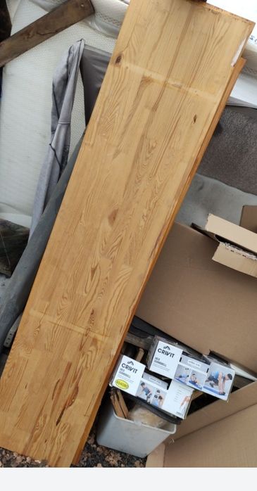 Drewno półka drewniana sosnowa 180cm gruba