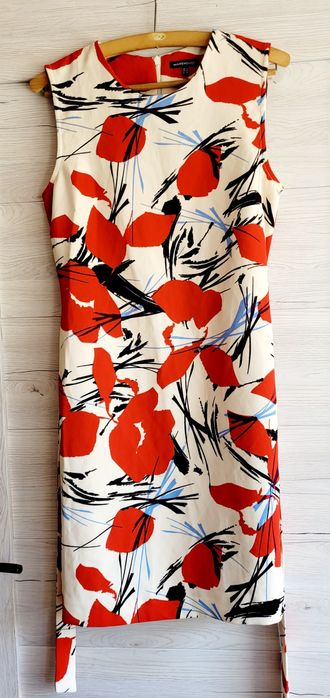 Sukienka Warehouse 12 L M Print Kwiatowy