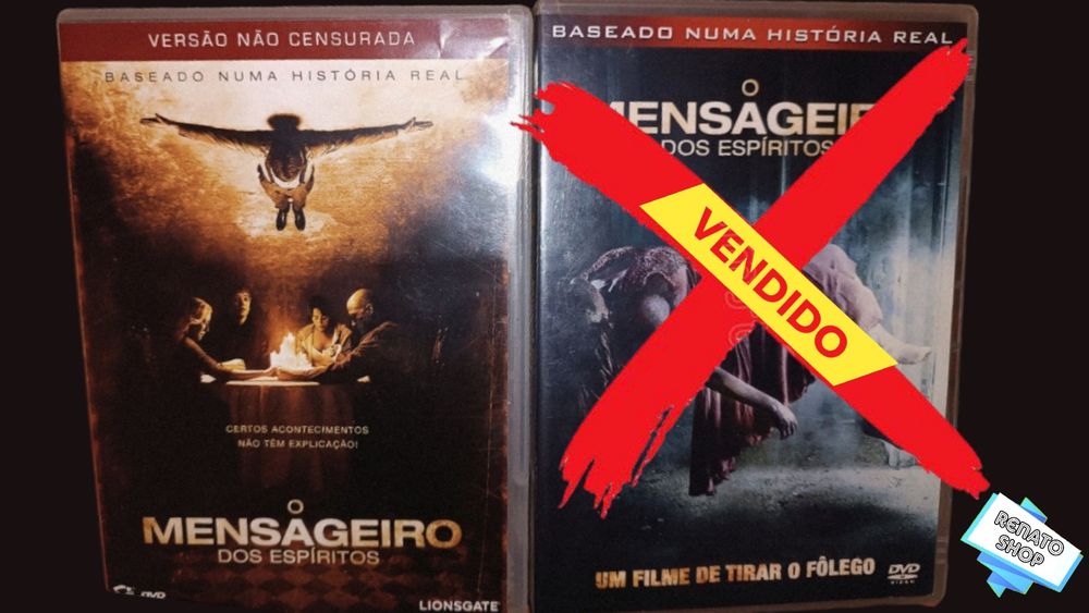 DVD| Filmes Terror 2•O MENSAGEIRO DOS Espiritos 1 ;Frágeis-Edição