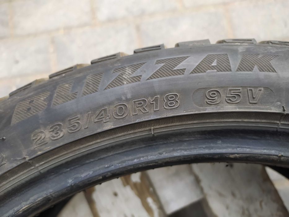 2x używane opony zimowe 235/40 R18 Bridgestone Gwarancja montaż
