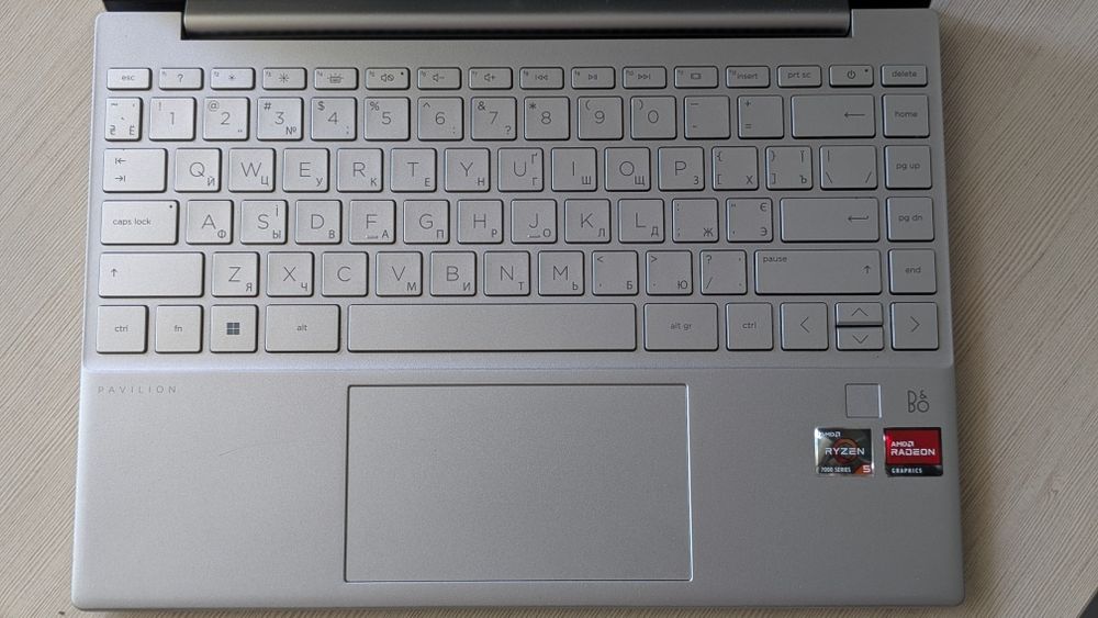 Ноутбук HP Aero 13.3 ryzen 5 ddr5 битий екран