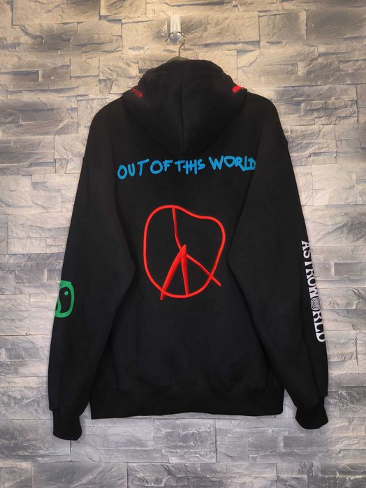 Bluza z Kapturem Travis Scott Astroworld Thrills and Chills Independen