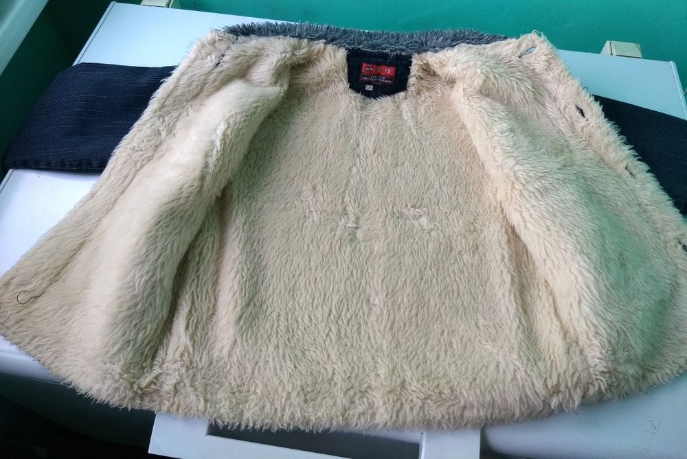 Джинсовка на меху 6-7 лет