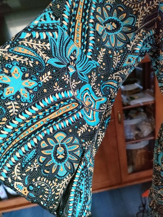 Sukienka damska styl boho 100% wiskoza rozmiar L