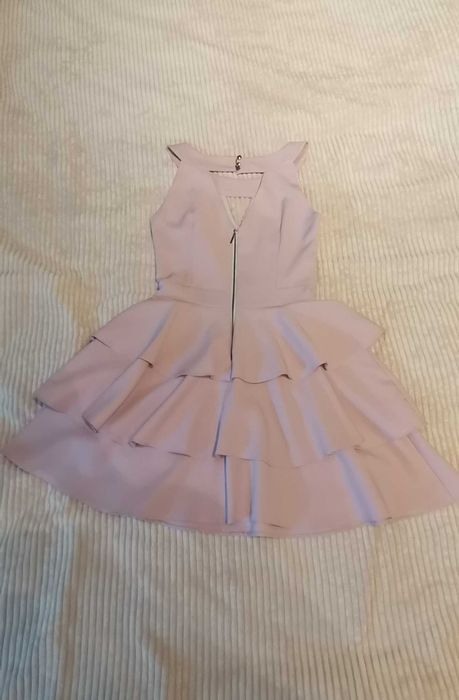 Sukienka 36 różowa mini wesele komunia