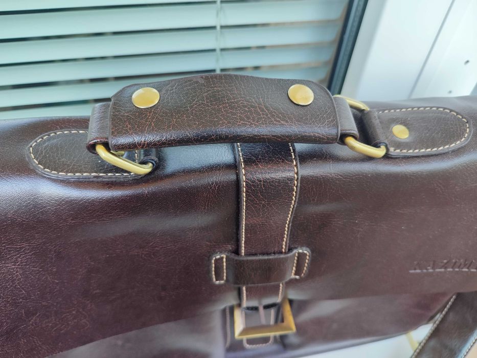 Портфель чоловічий шкіряний під ноутбук