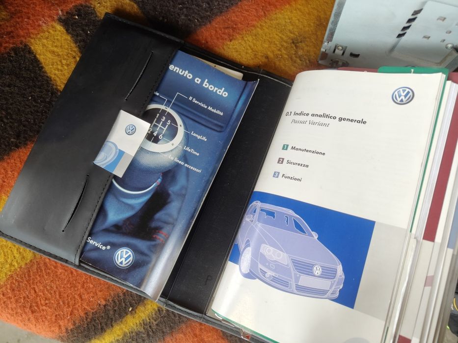 Radio samochodowe książka serwisowa volkswagen passat b6 Touran golf 5
