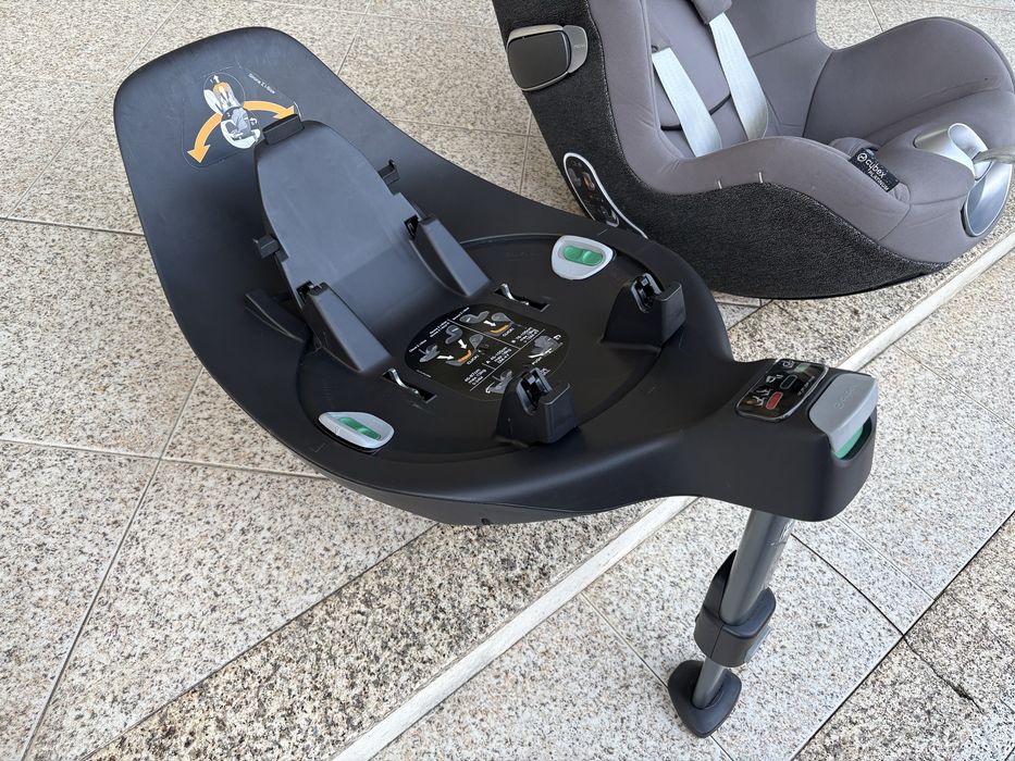 Cybex base ISOFIX T e Cadeira Sirona T i-size