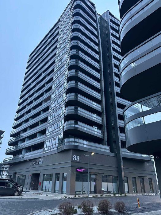 Plaza Tower II- Częściowo wykończone- 2-pokojowe mieszkanie 49,12 m²