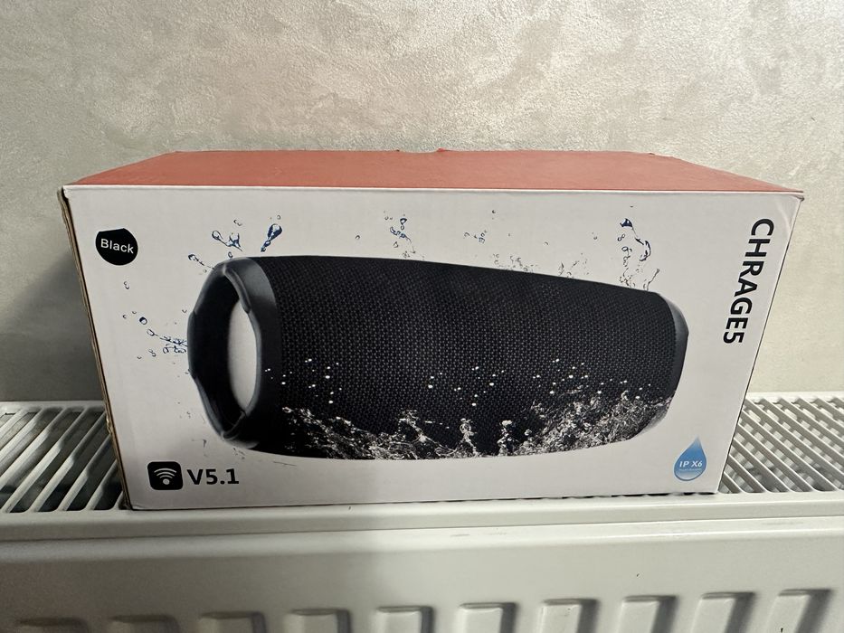 Бездротова колонка JBL Charge 5 Black: 899 грн. - Портативна акустика ...