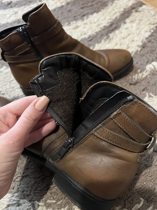 Шкіряні черевички демісезон 36 розмір