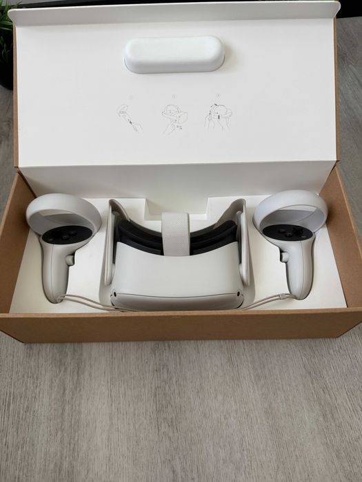 Gogle Meta oculus quest 2 II 128GB VR Okulary Pudełko Zestaw
