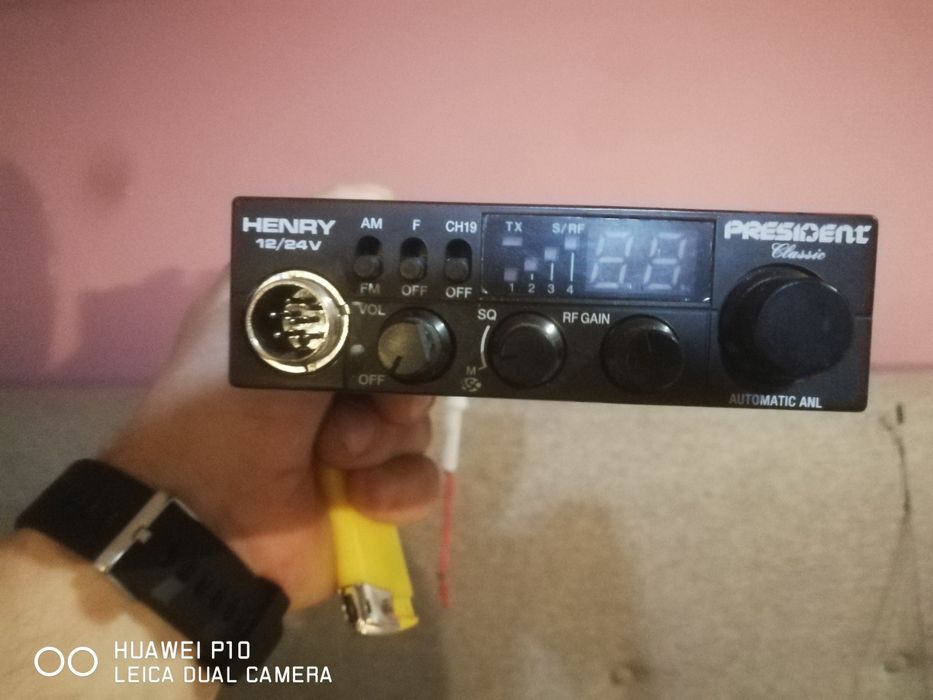 CB radio president Henry zestaw