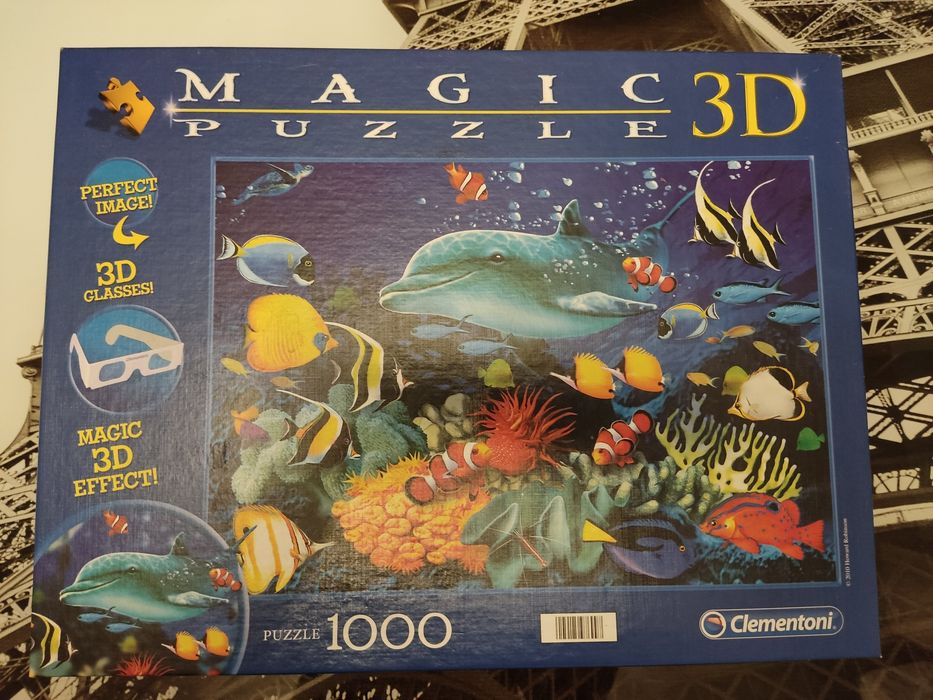 Puzzle 3D 1000 elementów