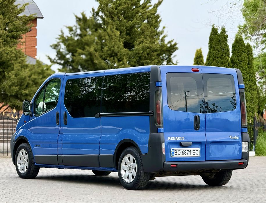 Renault Trafic 1.9 Turbo Dizel 9 Місць Пасажир Оригінал! ДОВГА База Extra Long