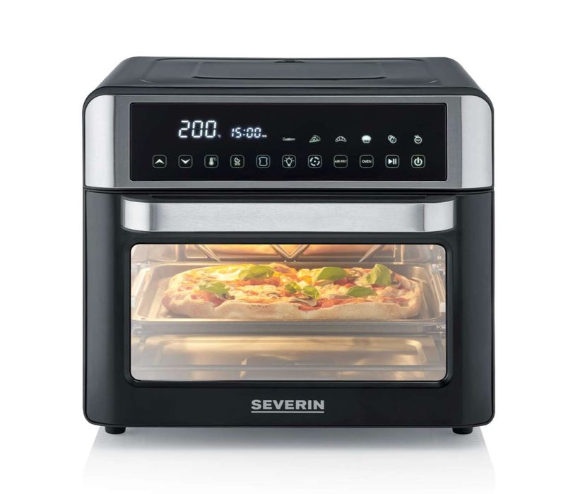 Mini piekarnik Severin TO 9579 25 l czarny, 2200W, pojemność 25 litry