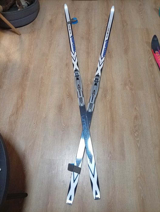 Narty biegowe Fischer Fibre Crown 187 cm + wiązania NNN z łuską