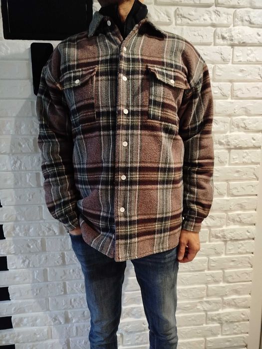 Kurtka koszulowa Hazel 21 roz. M na misiu krata