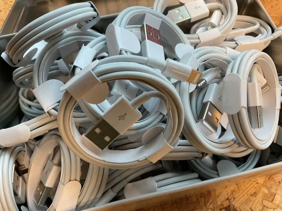 Kabel Kable USB lighting do Apple iPhone Pro Max  HURT 1000 SZTUK f-vat 23%